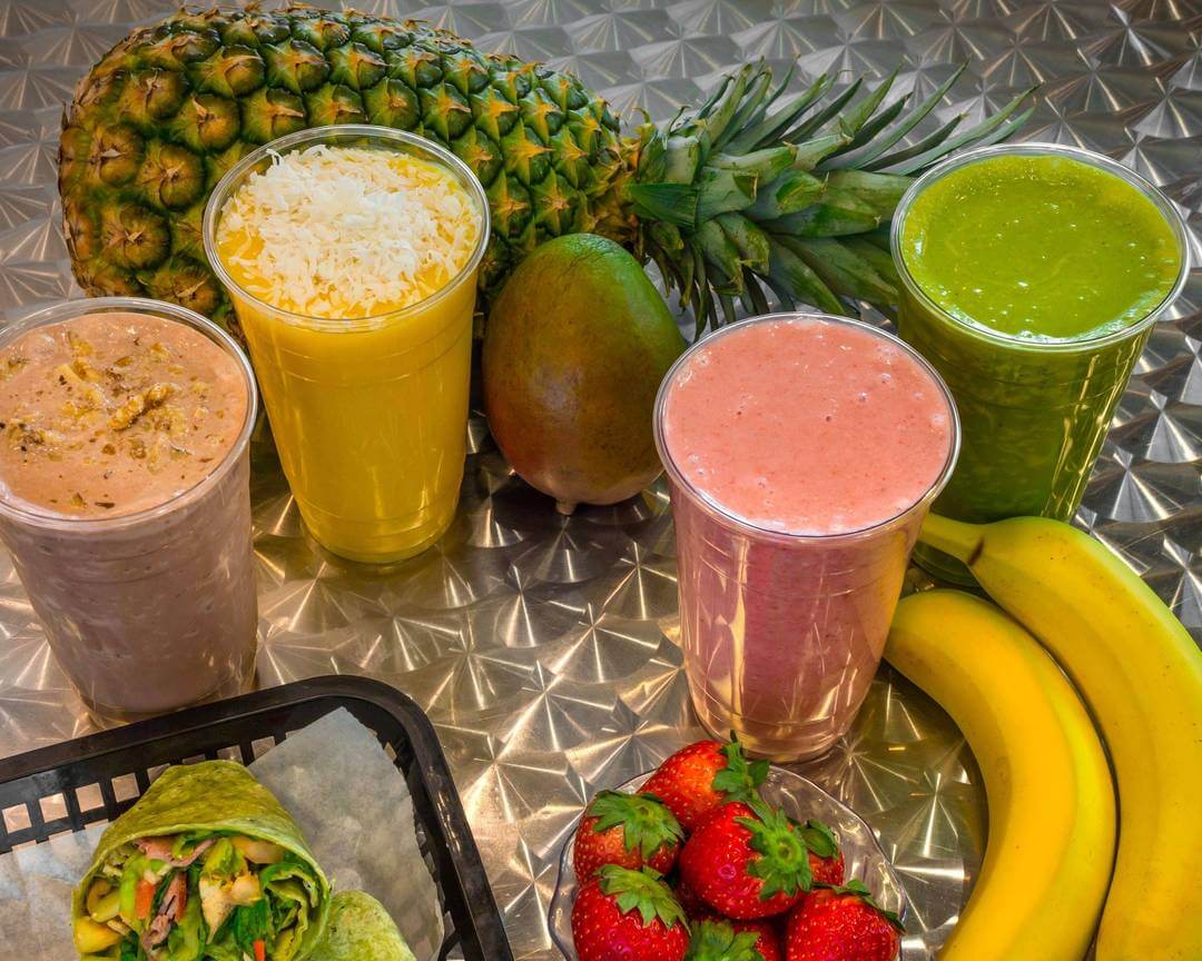 Juice of the day at CafeRW